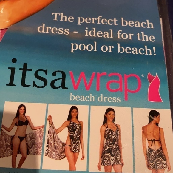 3/$20.  I’s a Wrap Beach Dress - Picture 2 of 6
